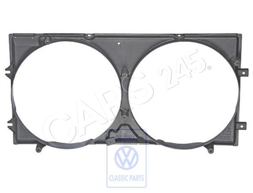 Genuine twin fan ring - vw, nos