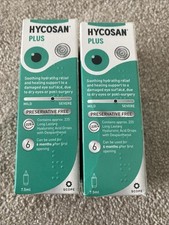 2 x Hycosan Plus Eye Drops -