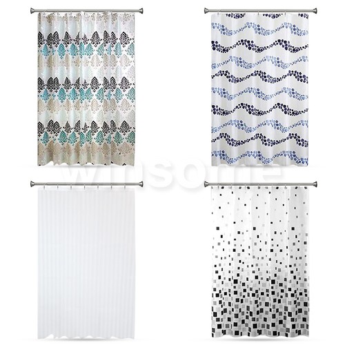 Bathroom shower curtain - shower,
