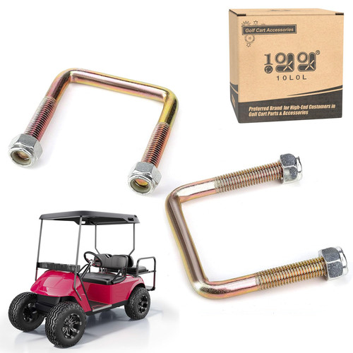 Golf cart rear spring bolt - spring, u
