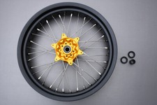 Yellow supermoto spoked - yellow,