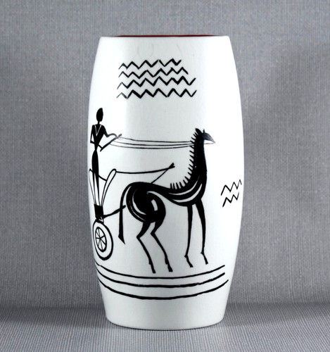 Vintage burleigh ware vase - burleigh,