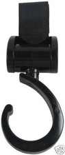 NEW 2 HEAVY DUTY PRAM BAG HOOK CLIP FITS BUGABOO BEE CAMELEON FROG AND GECKO