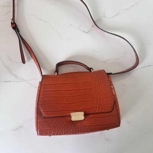 Vibrant orange zara handbag - orange,