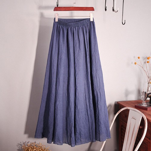 Women summer cotton linen maxi - women,