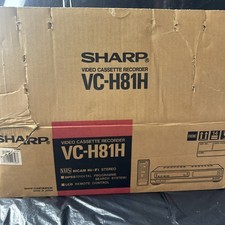 Sharp video cassette recorder