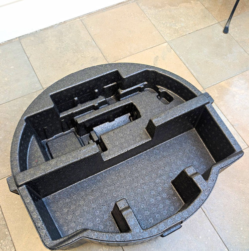 Toyota yaris spare wheel foam - yaris,