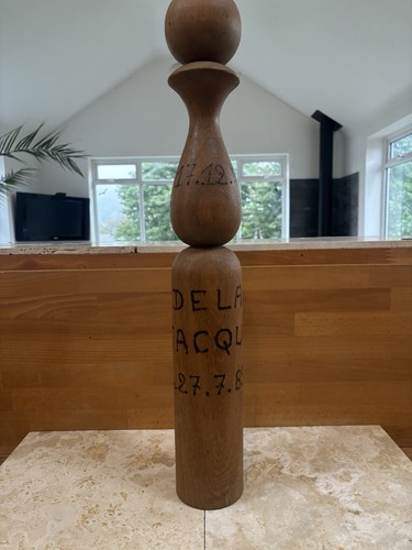 Vintage french bowling trophy - vintage,