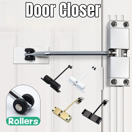 Heavy duty door gate - gate, closer
