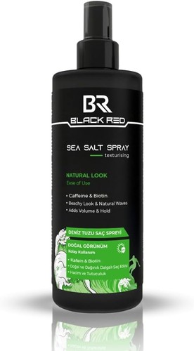 Black red sea salt - red, for