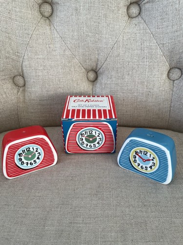Cath kidston blue red clocks - cath,