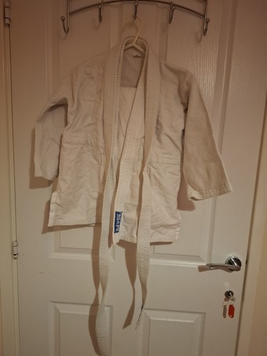 White judo suit - suit, student