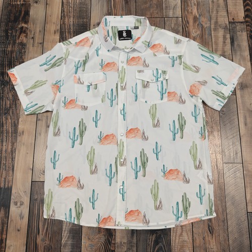 Raised coyotes pearl snap - by,