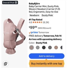 Baby Bjorn Baby Carrier Mini