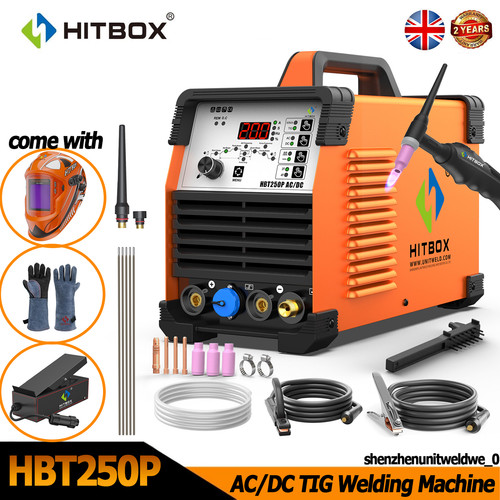 Hitbox 200amp tig welder - 200amp, dc