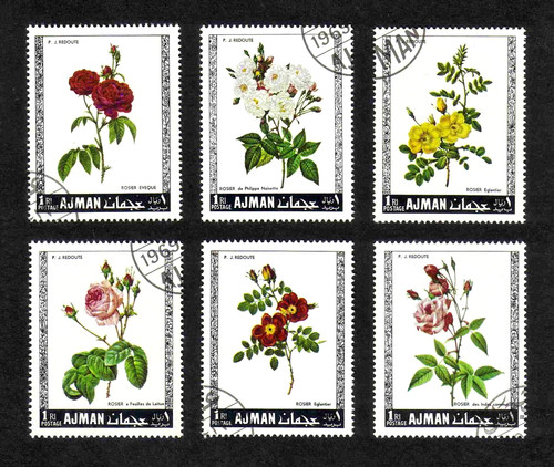 Ajman 1969 roses - 1969,