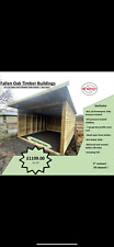 10x10  Mobile field shelter / Overhang / Skids/ Stable/ Horse/ Farm