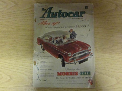 August 9th 1957 autocar - august,