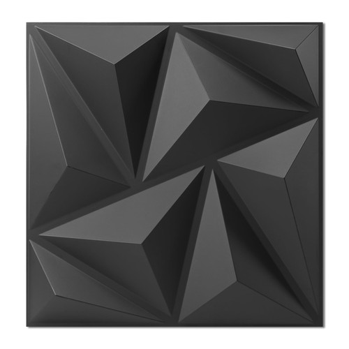 Wall panels pvc black - panels,