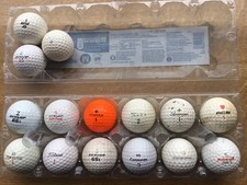 Vintage Golf Balls Dunlop 65 Pinfold Ace Etc x 15