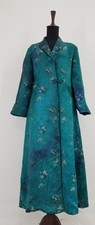 Vintage Traditional Chinese Floral Silk Brocade Long Coat/Robe 