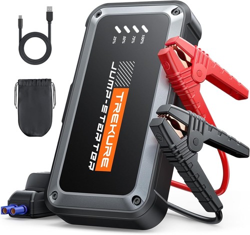 Trekure 4000a car jump starter - jump,