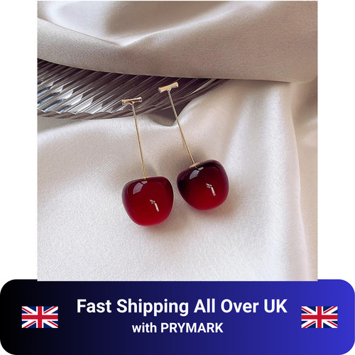 925 silver plated cherry - plated, cute