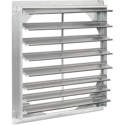 Aluminum steel shutter for - aluminum/steel, 30"