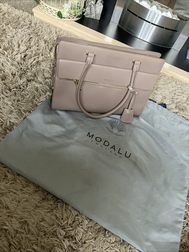 Modalu england leather tote - england,