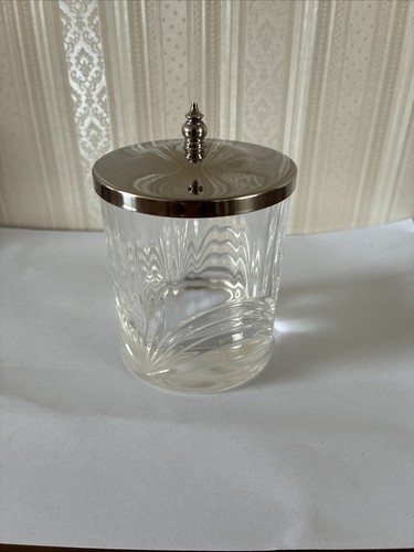 Cut glass vanity - glass, with