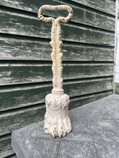 Victorian Claw Foot Cast Iron Door Porter -doorstop 