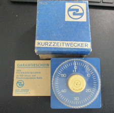 Vintage Kurzzeitwecker Laufzeit 1-60 min Timer