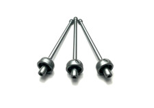 LEGO 3x Minifigure Weapon Sword, Foil / Épée Epee Flat Silver 93550 NEW 