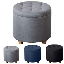 Ottoman Storage Pouffe Seat