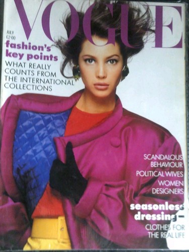 Vogue july 1987 lovely - ,