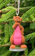 Disney Micro World Winnie The Pooh Flocked Kanga 🦘 Christmas Tree 🎄 Decoration
