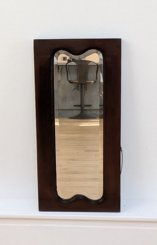 Vintage wood frame - bevel, edge