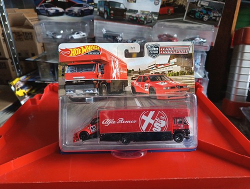 Hot wheels team transport alfa - team,