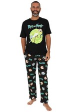 Mens Rick And Morty Black Long