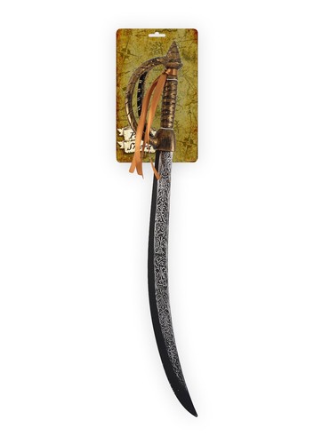 Toy pirate cutlass sword 65cm - toy,
