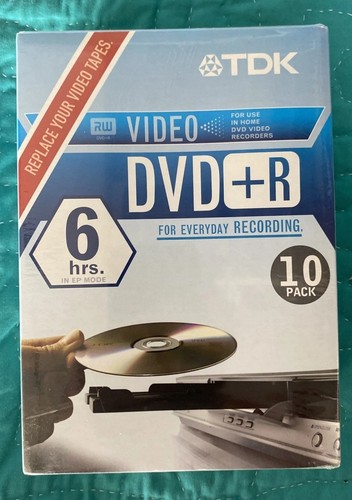 Tdk dvd 10 - tdk, dvd+r