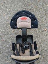 WeeRide Classic Children's Bike Seat Front Mounted with Headrest and Mount Bar