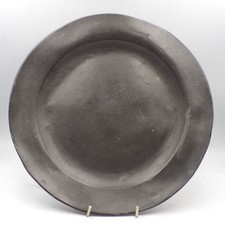 ANTIQUE 18th Century 9" PEWTER