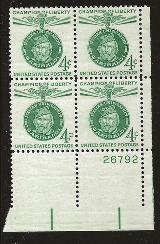 Scott 1168 plate - us, #1168,