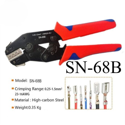 68b crimp plier tool - sn-68b,