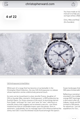 Men christopher ward c65 - men’s,