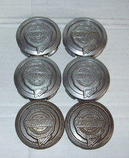 Chrysler Genuine  Wheel Center Caps set 4 + 2 others all Used