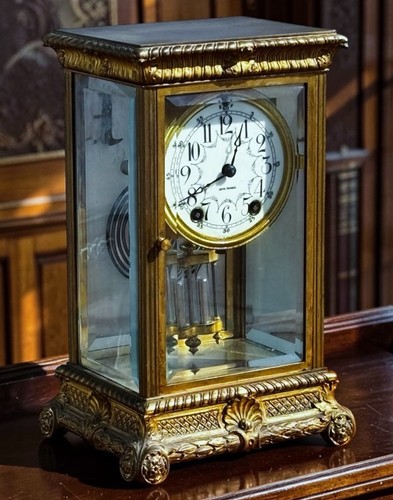 Victorian seth thomas - thomas, brass