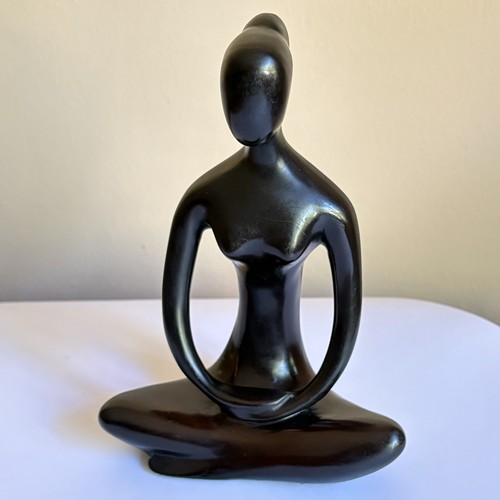 Yoga goddess statue full lotus - yoga,