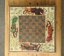 Inlaid Wooden Game Box Set